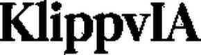 Logotyp KlippvIA. Klient till RSHO Media